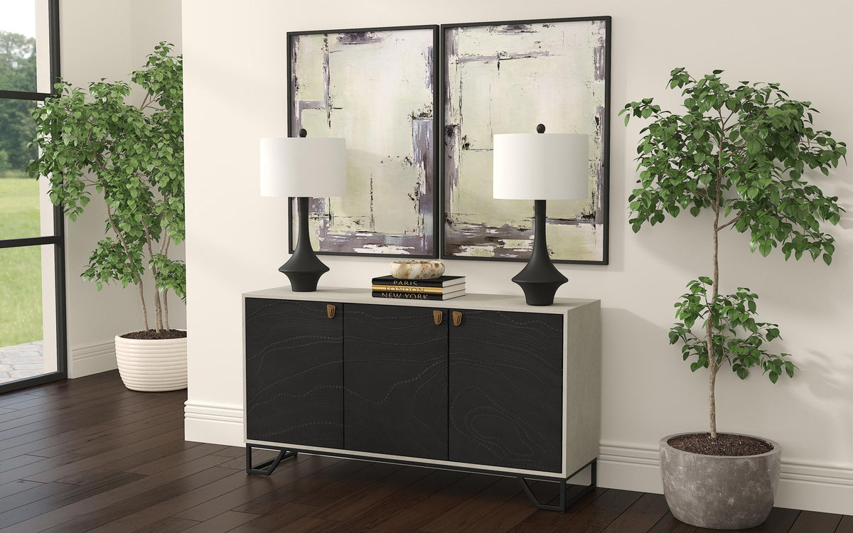 Ripple Effect Server - Smokey Mocha / High Gloss Black