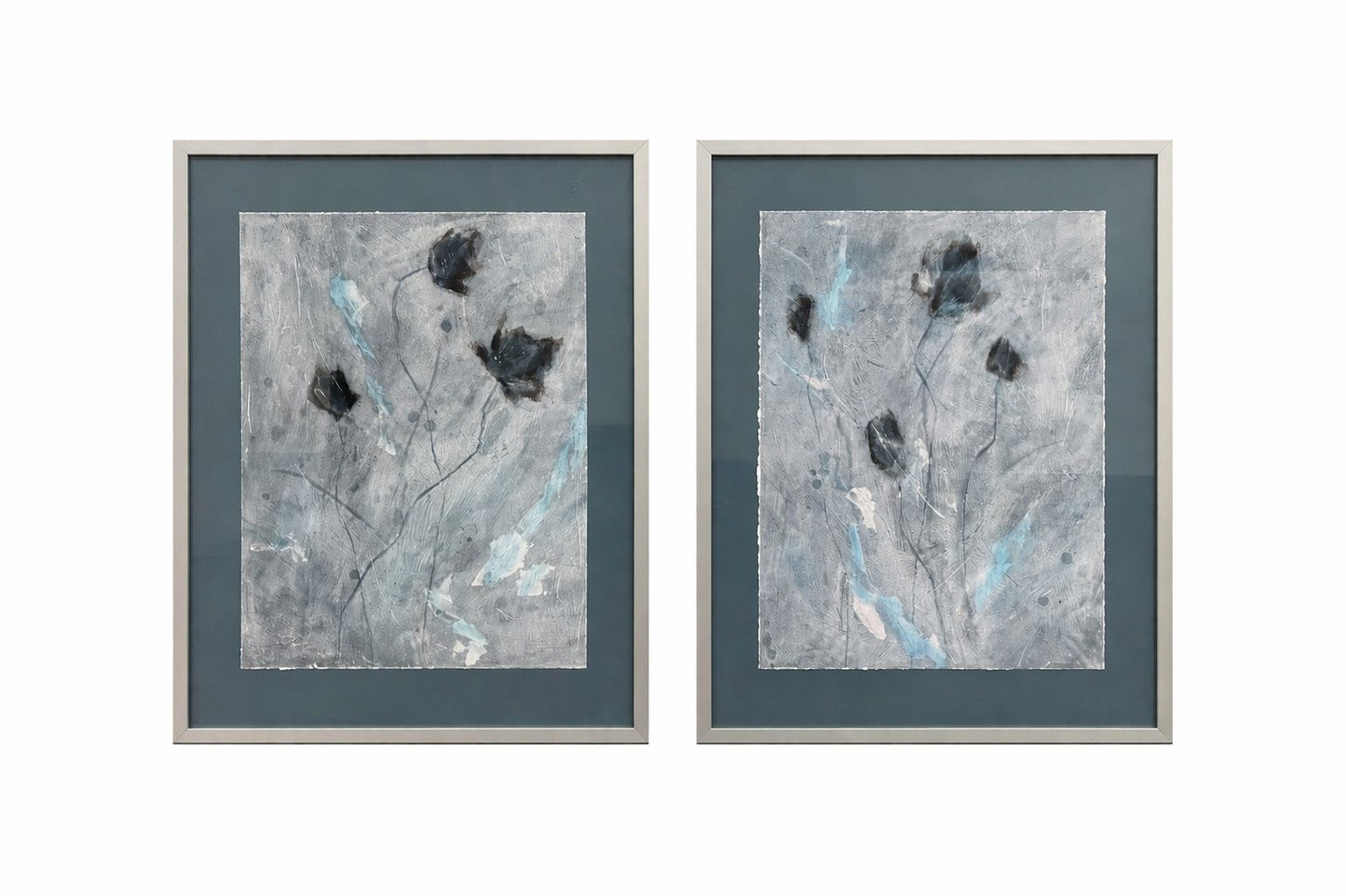 Mystic Framed Print (Set of 2) - Blue