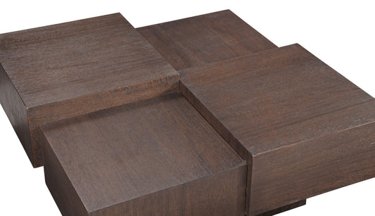Padula - Tiered Coffee Table - Brown