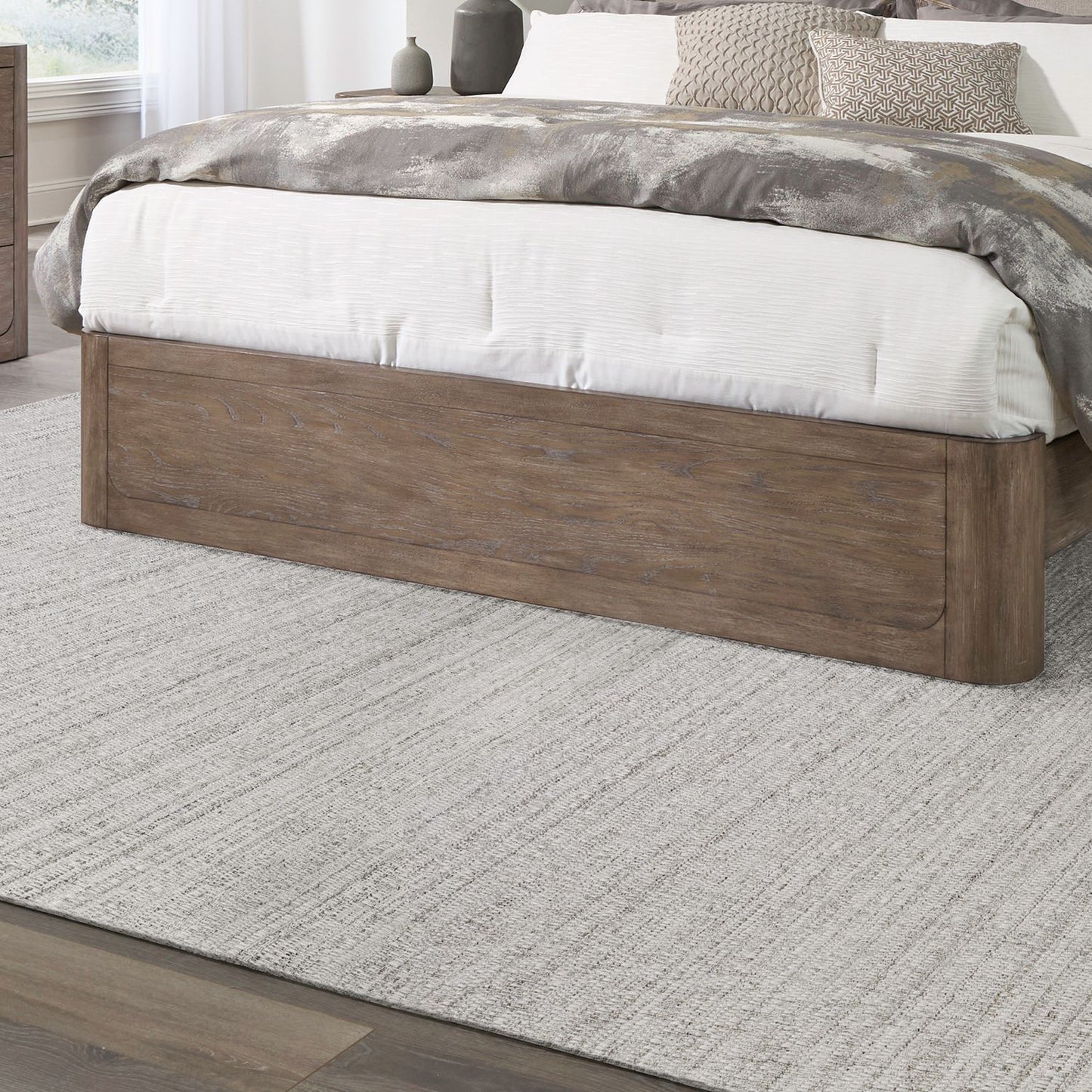 South Bend - Queen Shelter Footboard - Burnished Clay