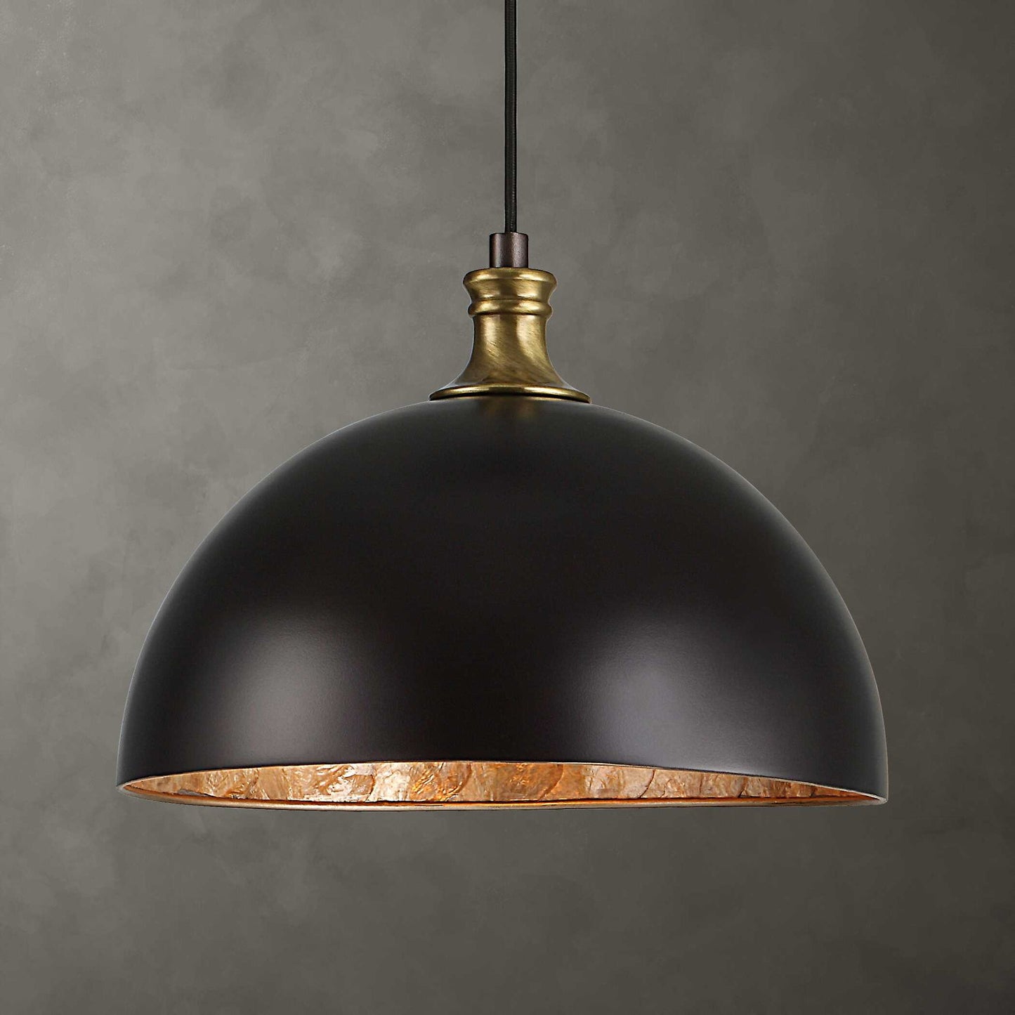Placuna - 1 Light Pendant - Bronze