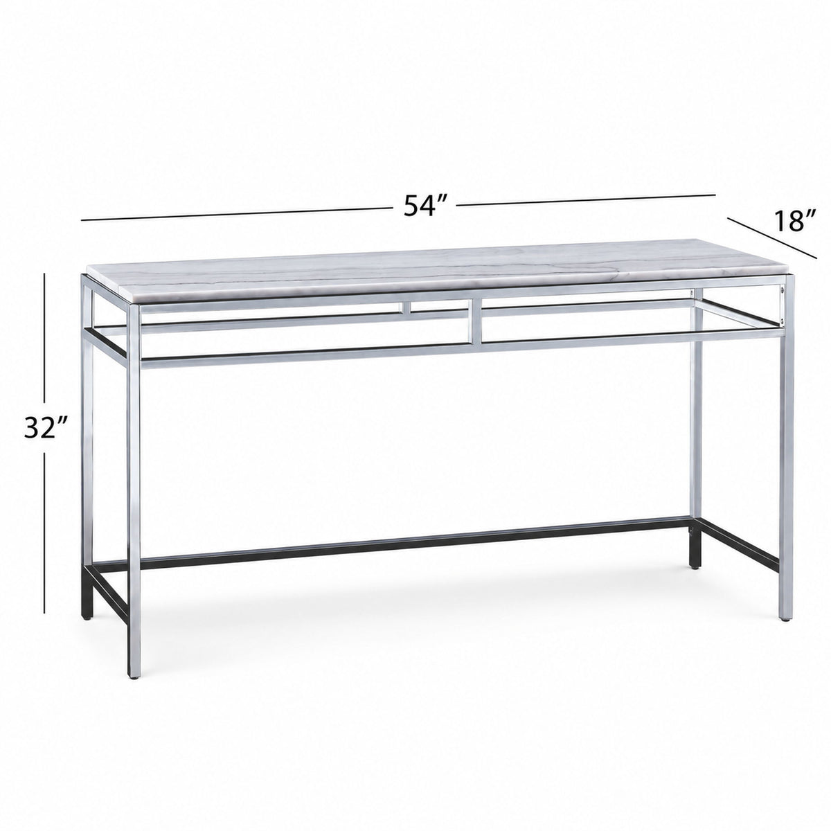 Medine - Console - Silver