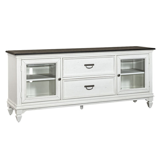 Allyson Park - Entertainment TV Stand - White