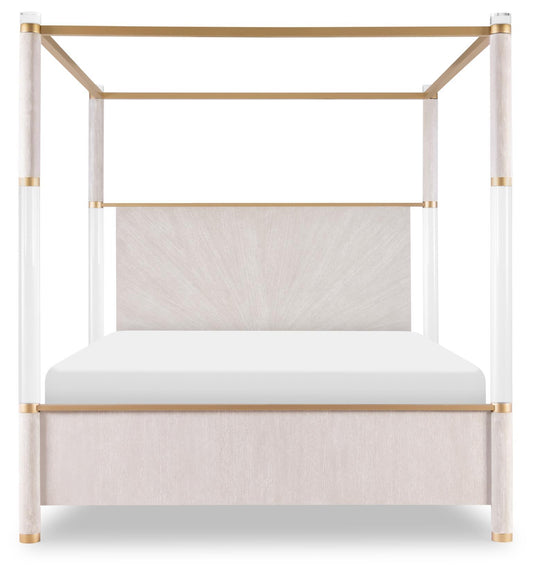 Miramar - Panel Bed Canopy Acrylic Posts