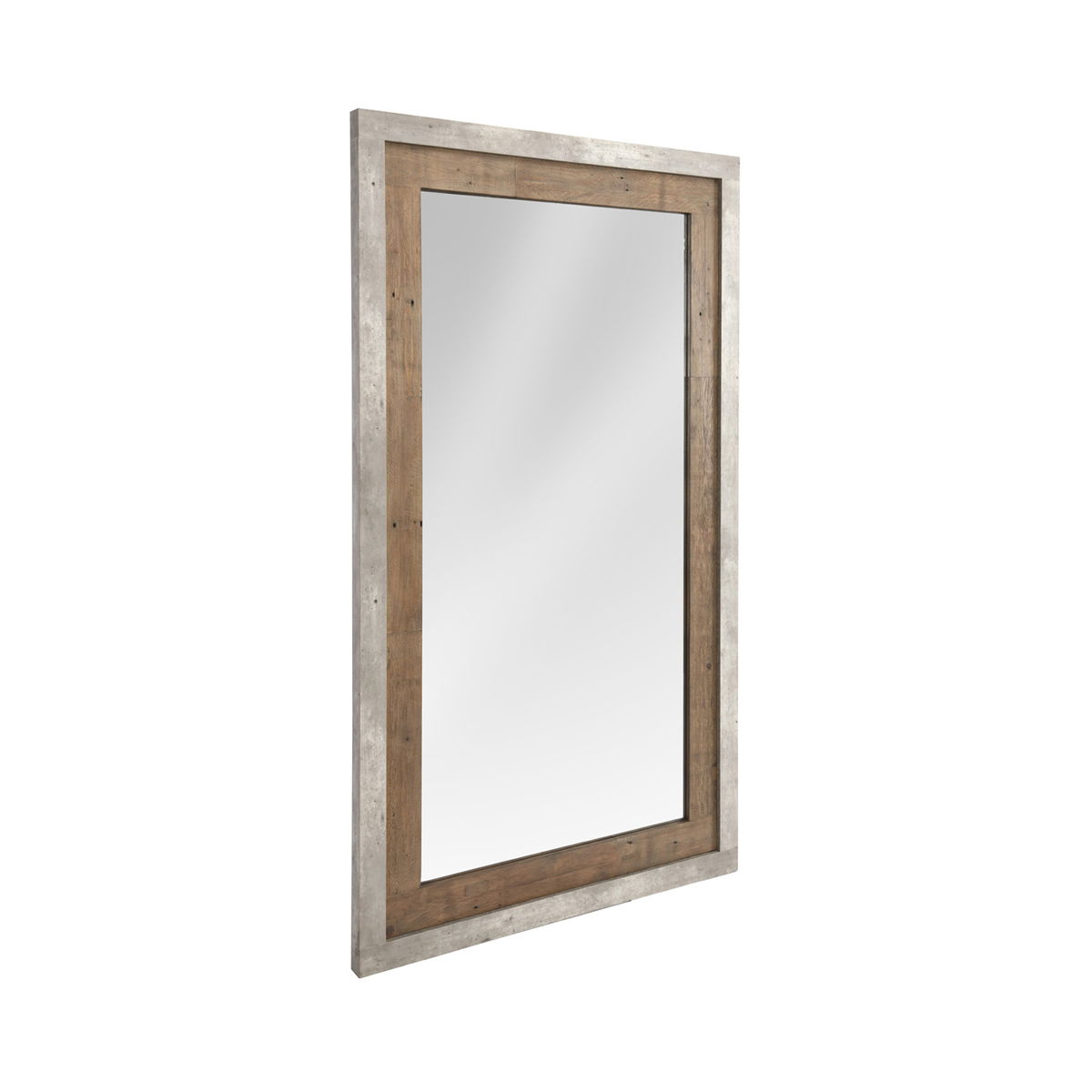 Charlotte - Mirror - Natural / Weathered Cement