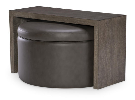Luna Ravello - Swivel Ottoman On Casters