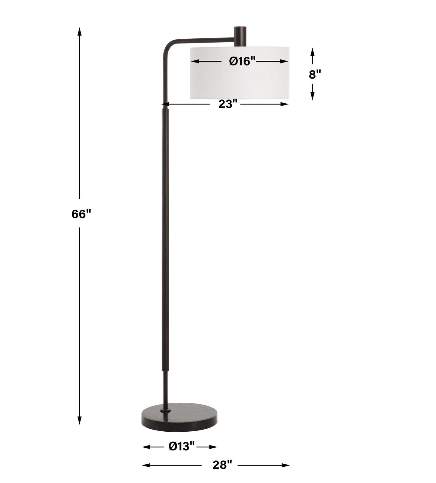 Richie - Floor Lamp - Black