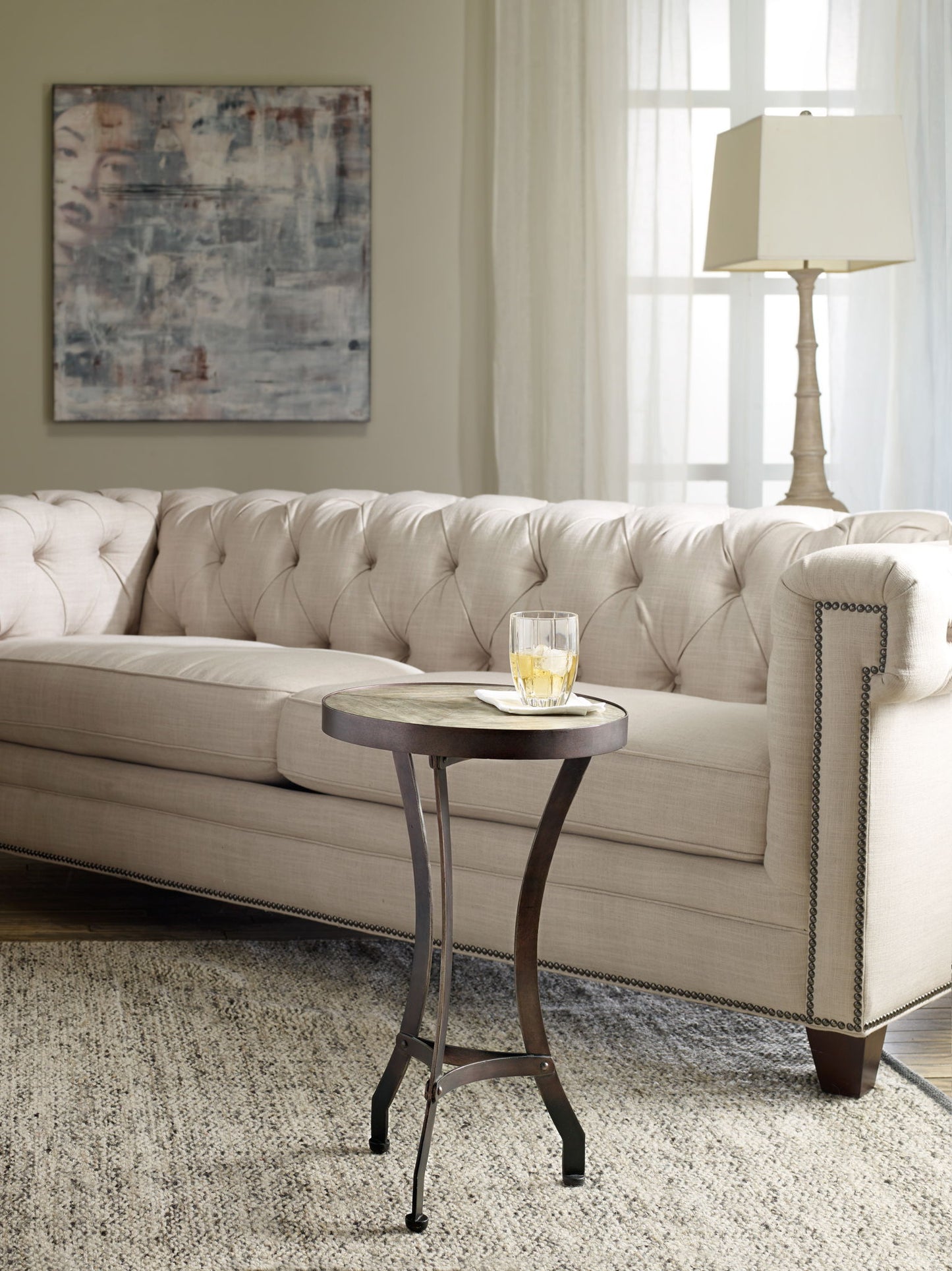 Saint Armand Accent Martini Table