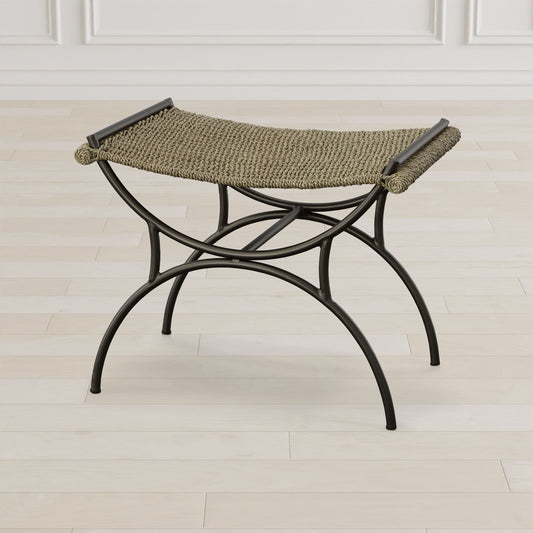 Playa - Seagrass Small Bench - Black