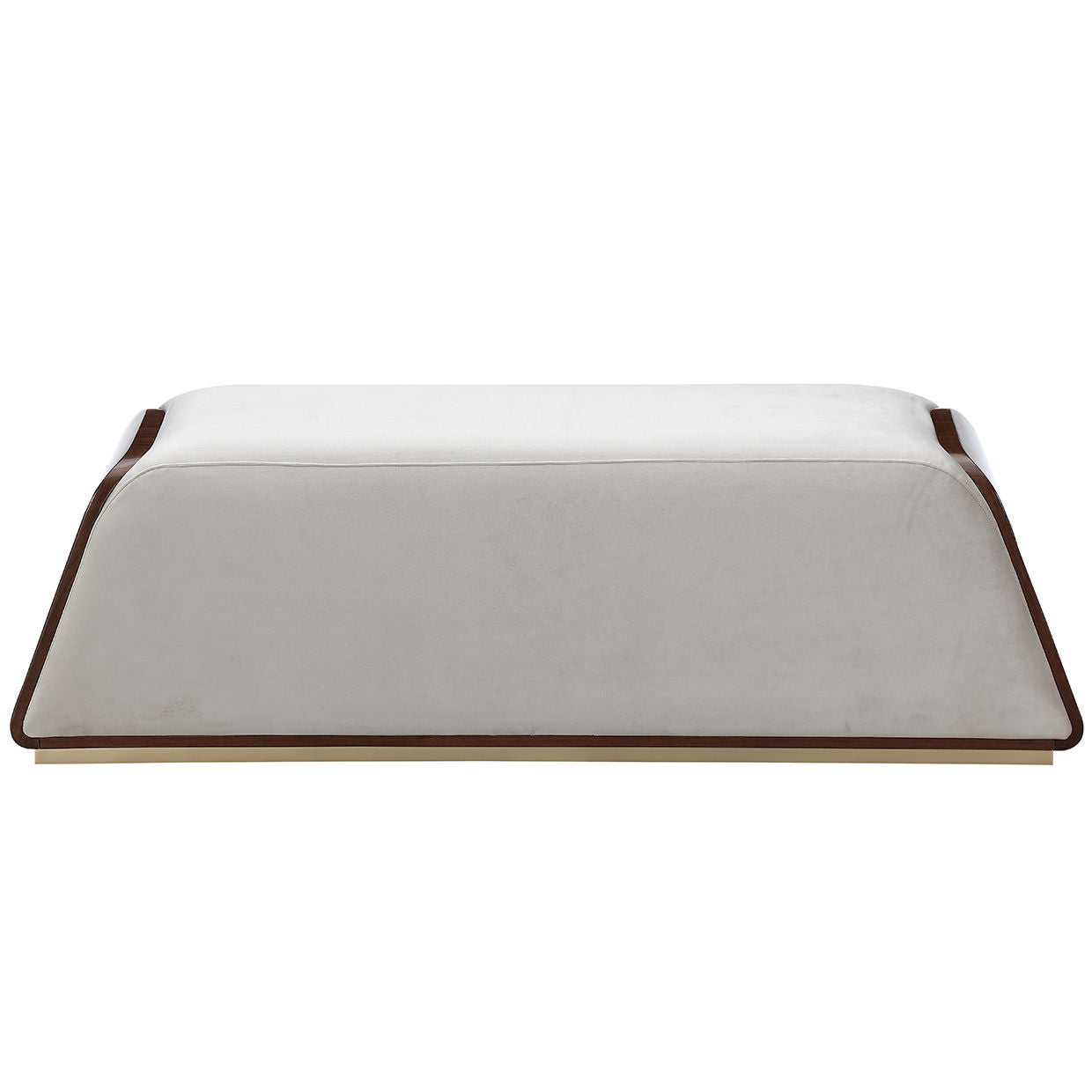 Houston - Accent Bench - Porcini / Walnut