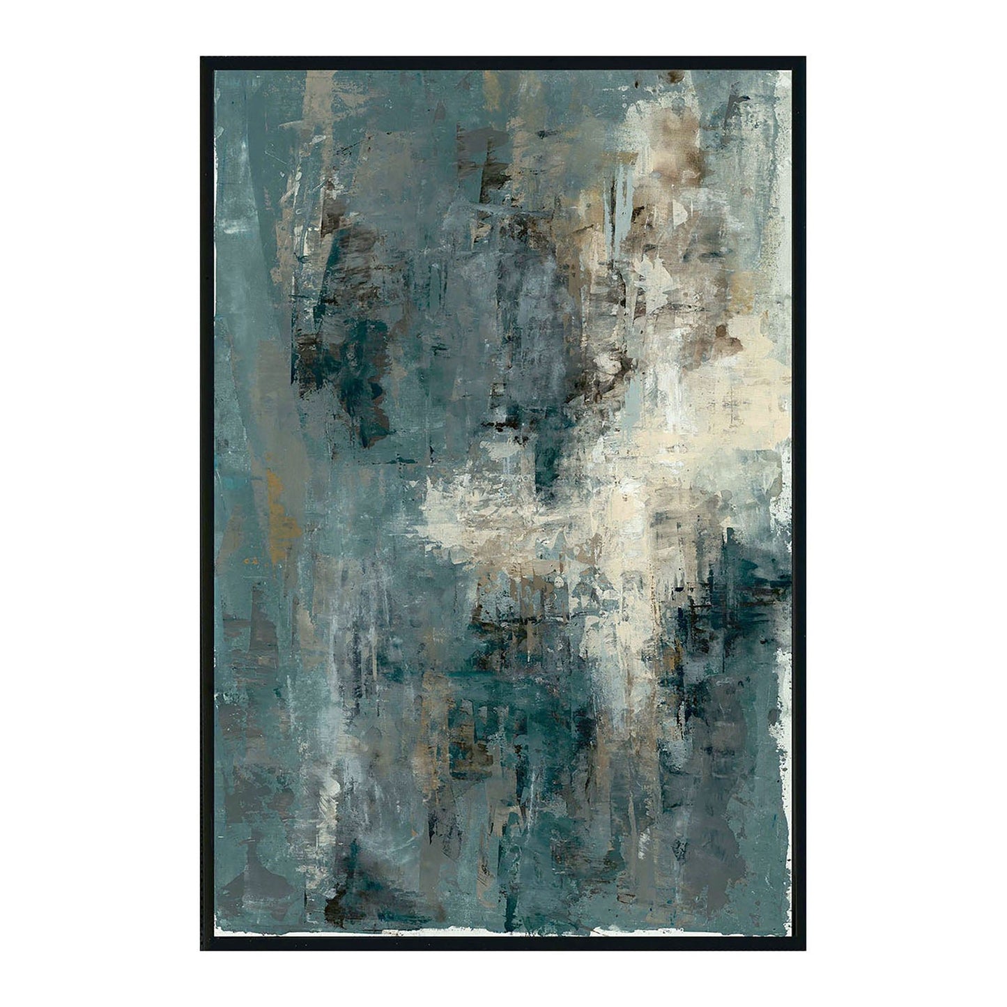 Bravo - 48" x 72" Painting By Buddy Whitlock - Black