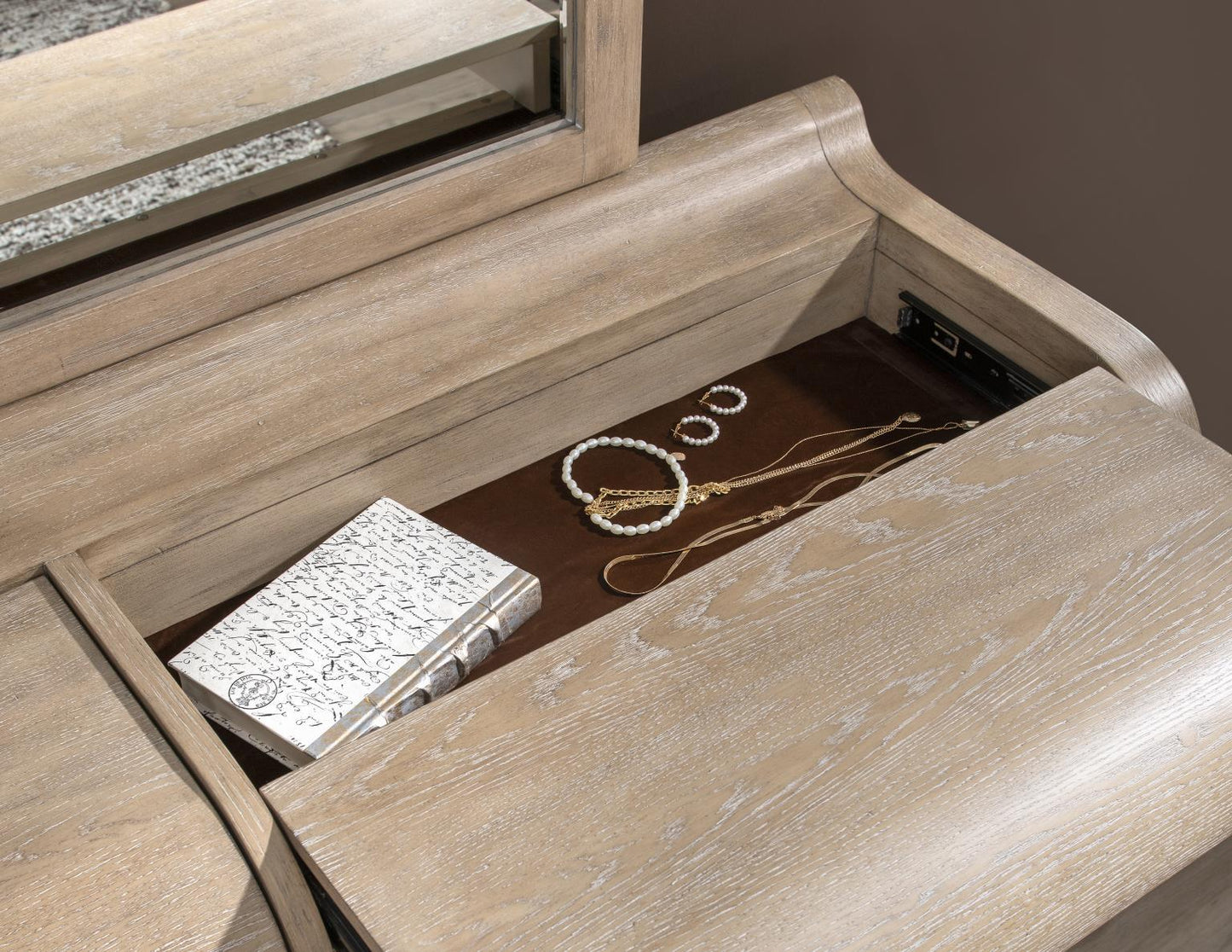 Flow - 6 Drawer Dresser - Sandstone