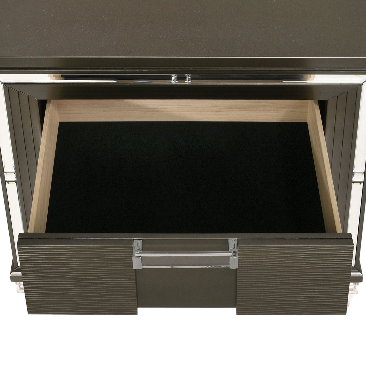 Twenty Nine - 2-Drawer Nightstand With USB - Dark Brown