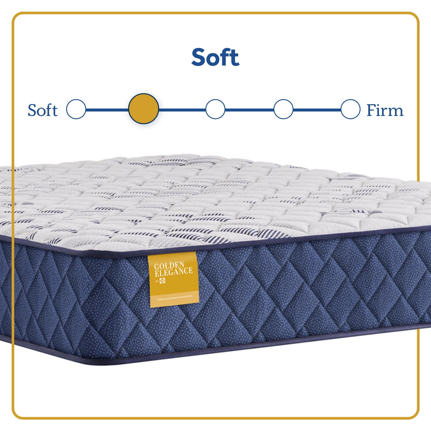 Golden Elegance - Palace Park Soft Tight Top Mattress