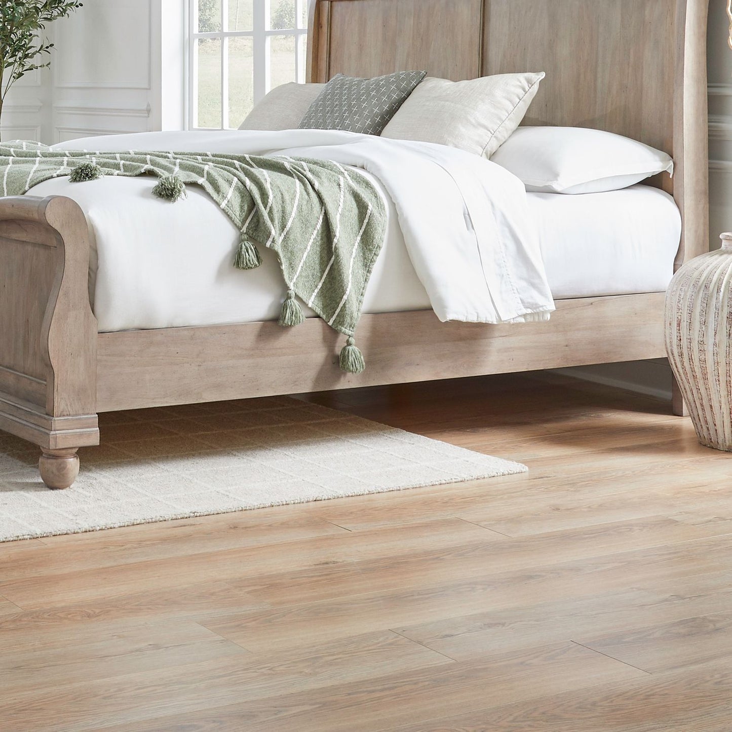 Rustic Traditions - Sleigh Bed Rails - Saddle Tan