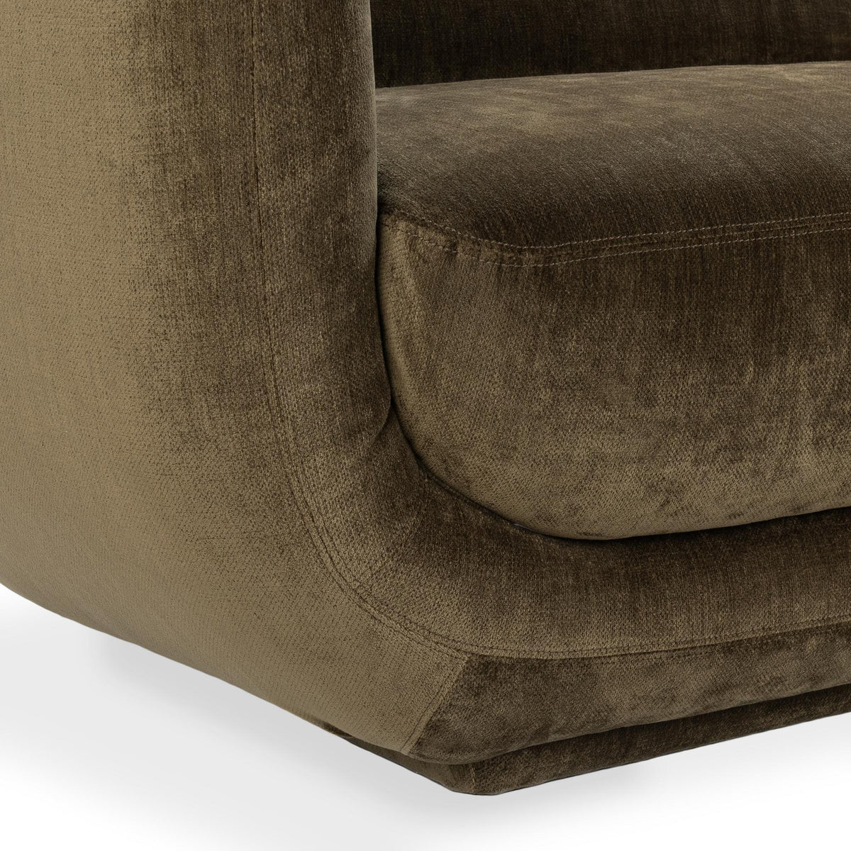Nico - Upholstered Sofa - Olive Green