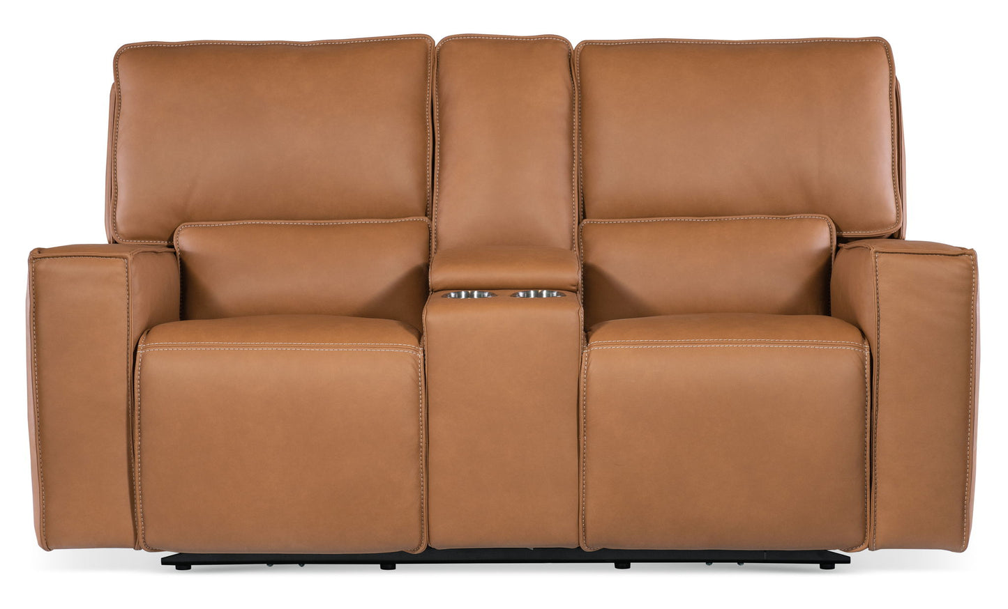 MS - Miles Zero Gravity Console Loveseat With Power Recline & Power Headrest