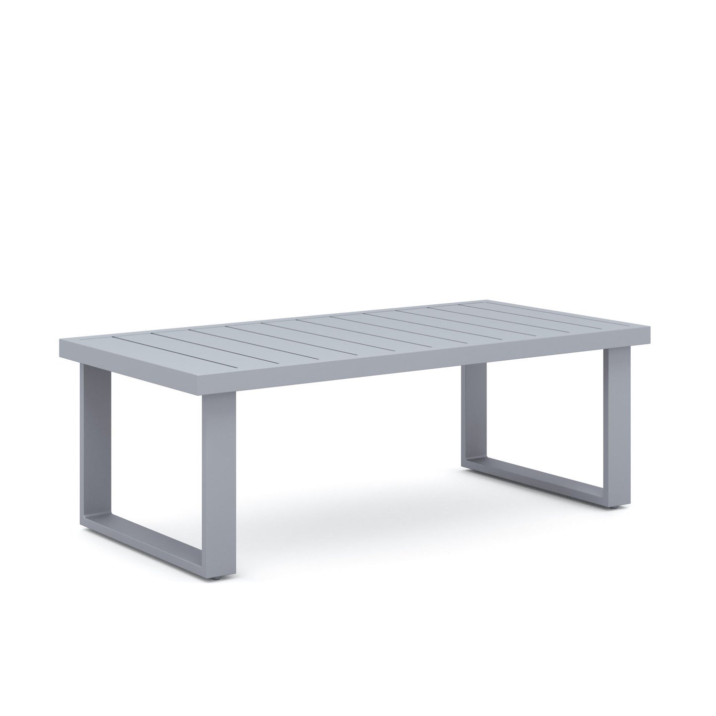 Fiji - 2 Piece Outdoor Set (Sofa & Slat Top Coffee Table Set) - Blue