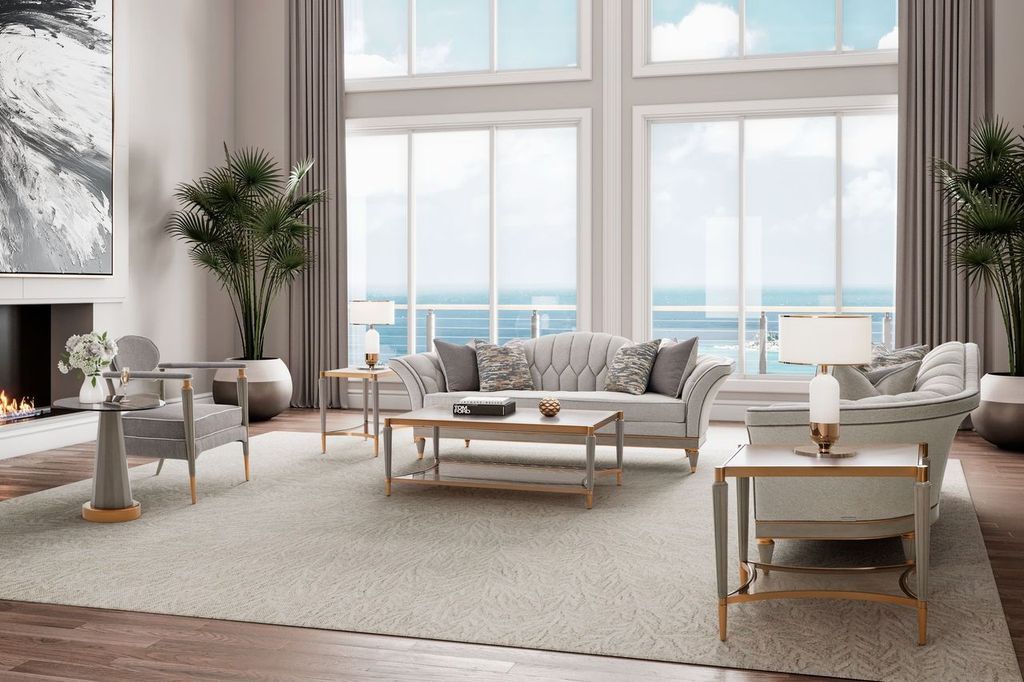 St. Charles - Accent Chair - Dove Gray