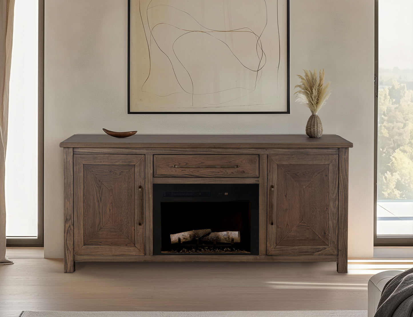 Novus Lodge - Console - Brown