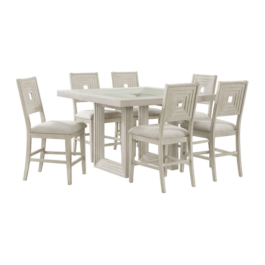 Avalanche - Square Counter Height Dining Set