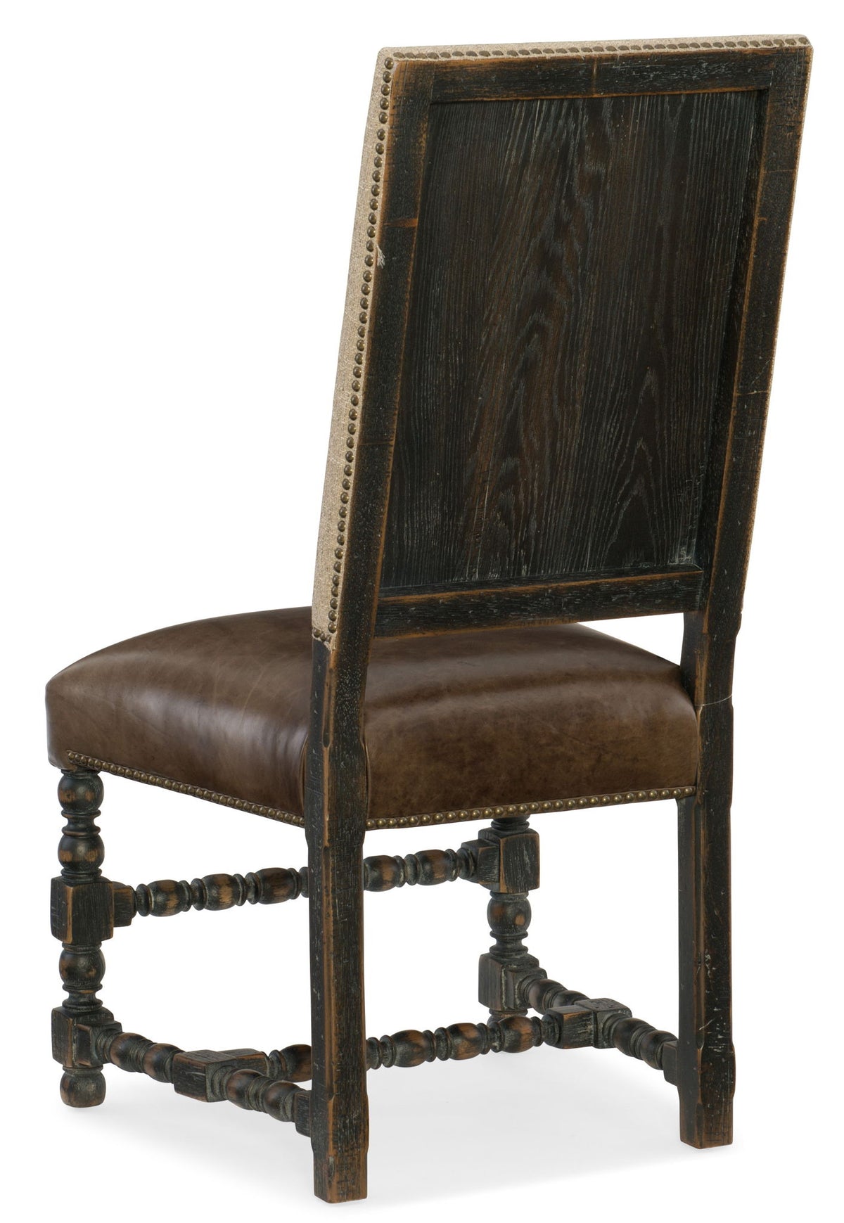 Hill Country - Comfort Upholstered Side Chair (Set of 2) - Light Brown / Dark Brown