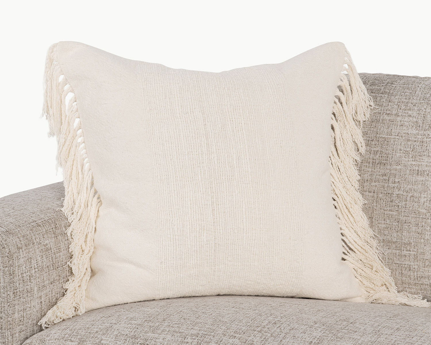 Volta - 22" x 22" Pillow - Ivory