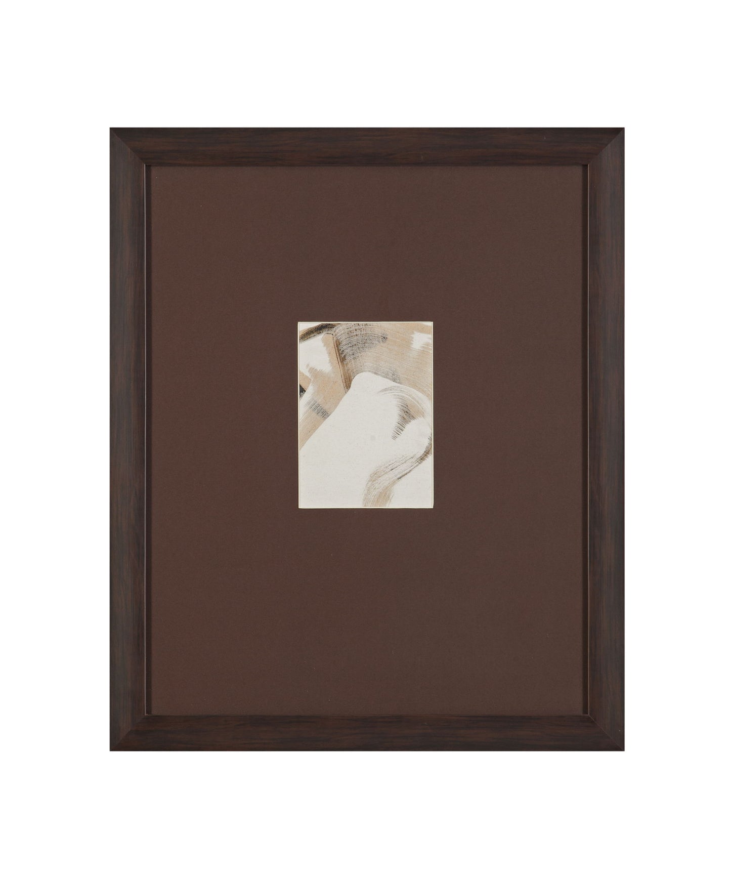 Ndepth - Framed Print - Brown