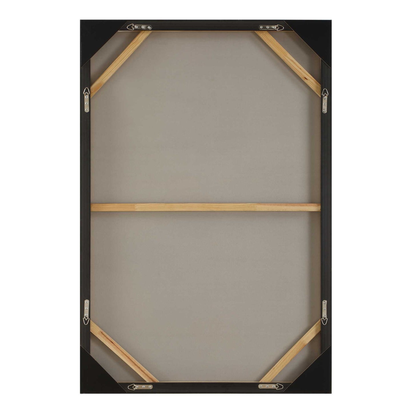 One And Only - Hand Painted Abstract Art - Blue / Brown / Gray / White