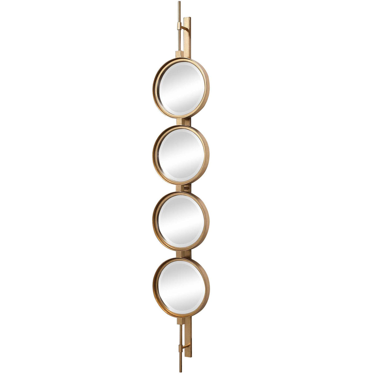 Button - Mirror - Gold