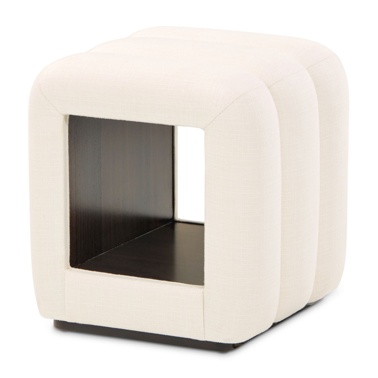 Belmont Place - Vanity Bench - Cream / Espresso