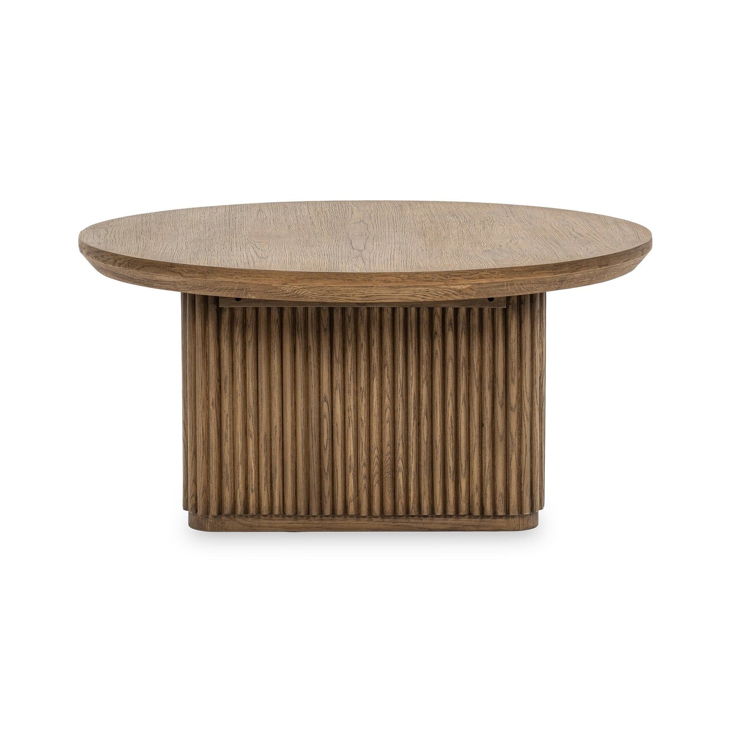 Vander - Solid Wood Round Coffee Table