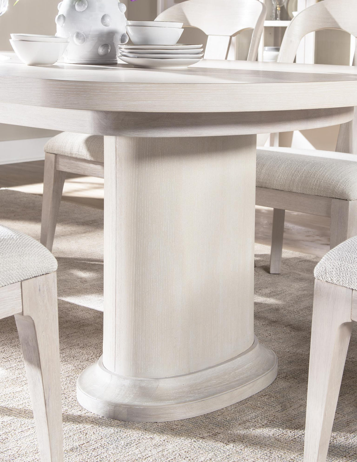Harmony - Complete Double Pedestal Dining Table