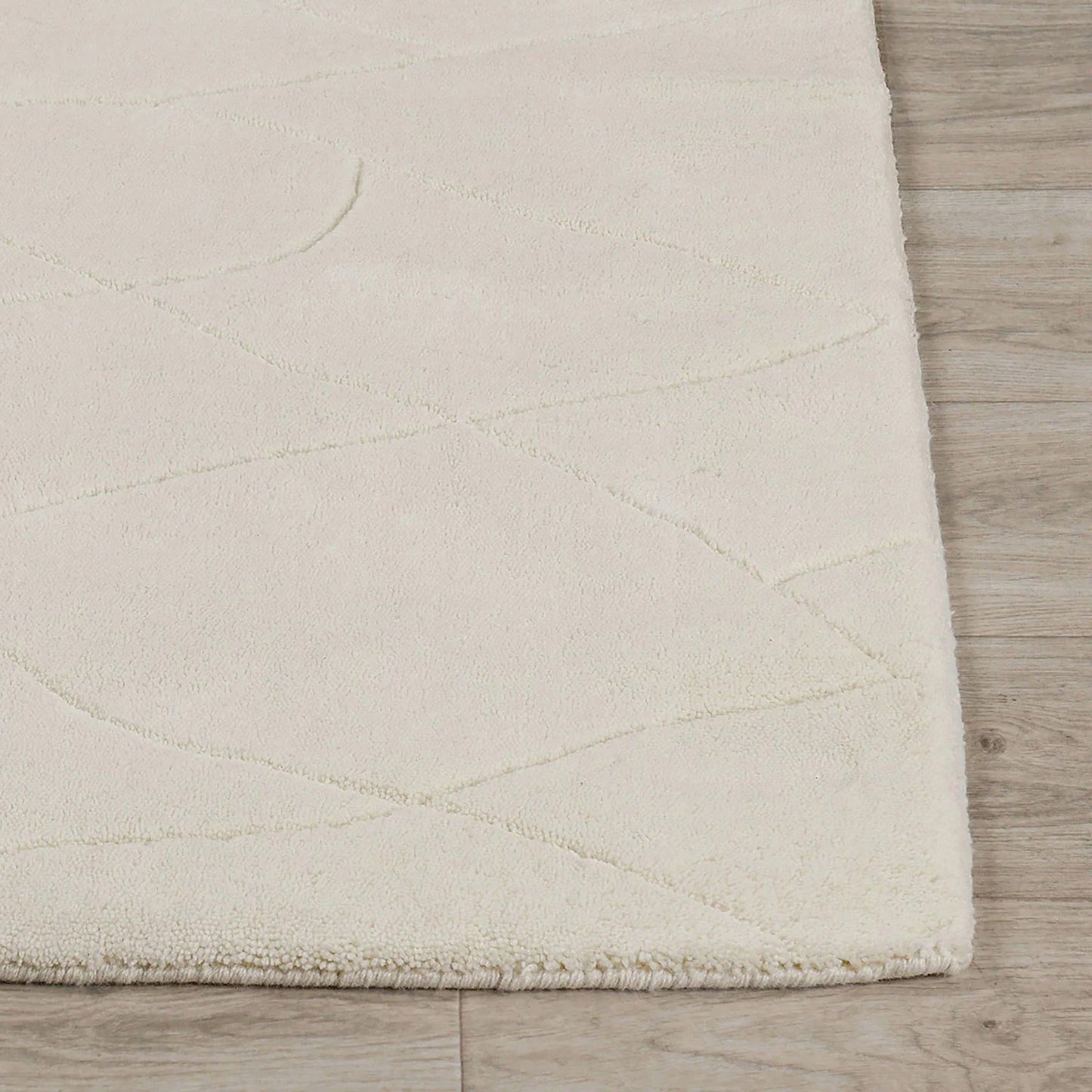 Renewed - 2' x 3' Lucerne Wool Area Rug - Ivory