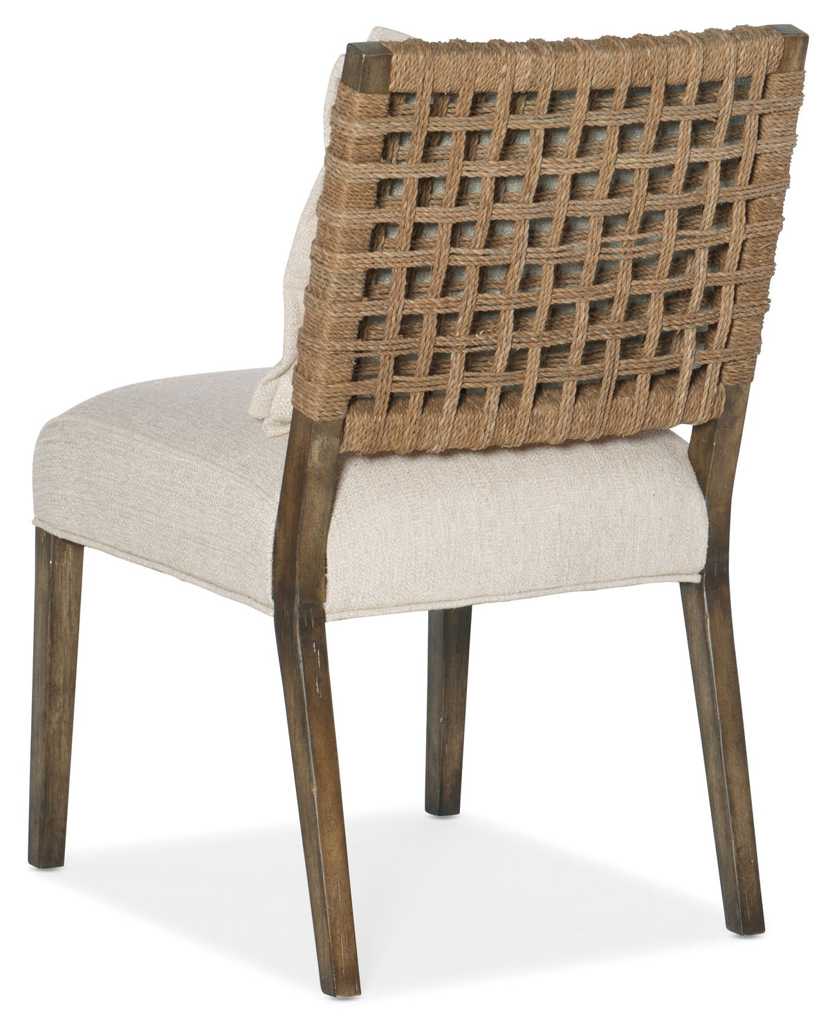 Sundance - Woven Back Side Chair (Set of 2) - Beige / Light Brown