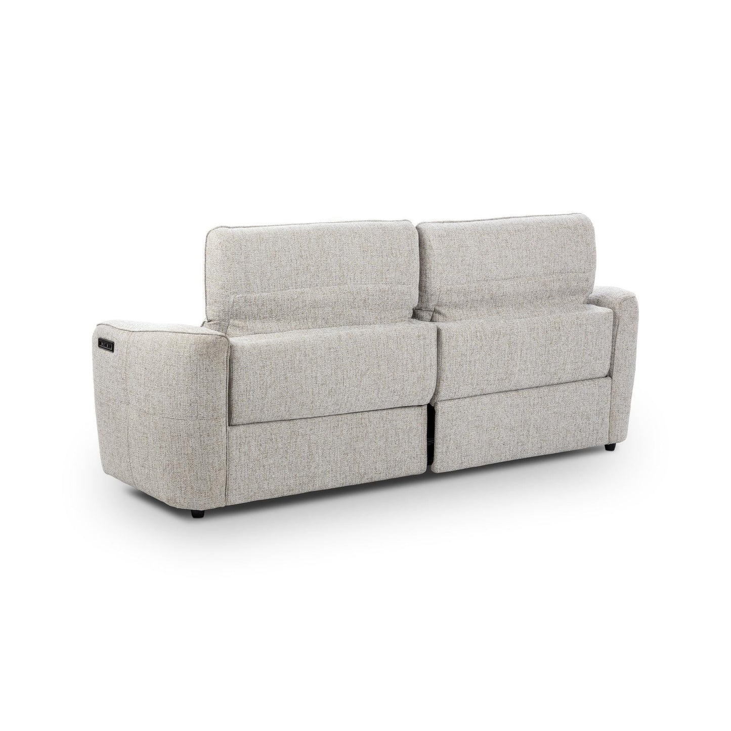 Ostend - Upholstered Power Recliner Sofa - Gray
