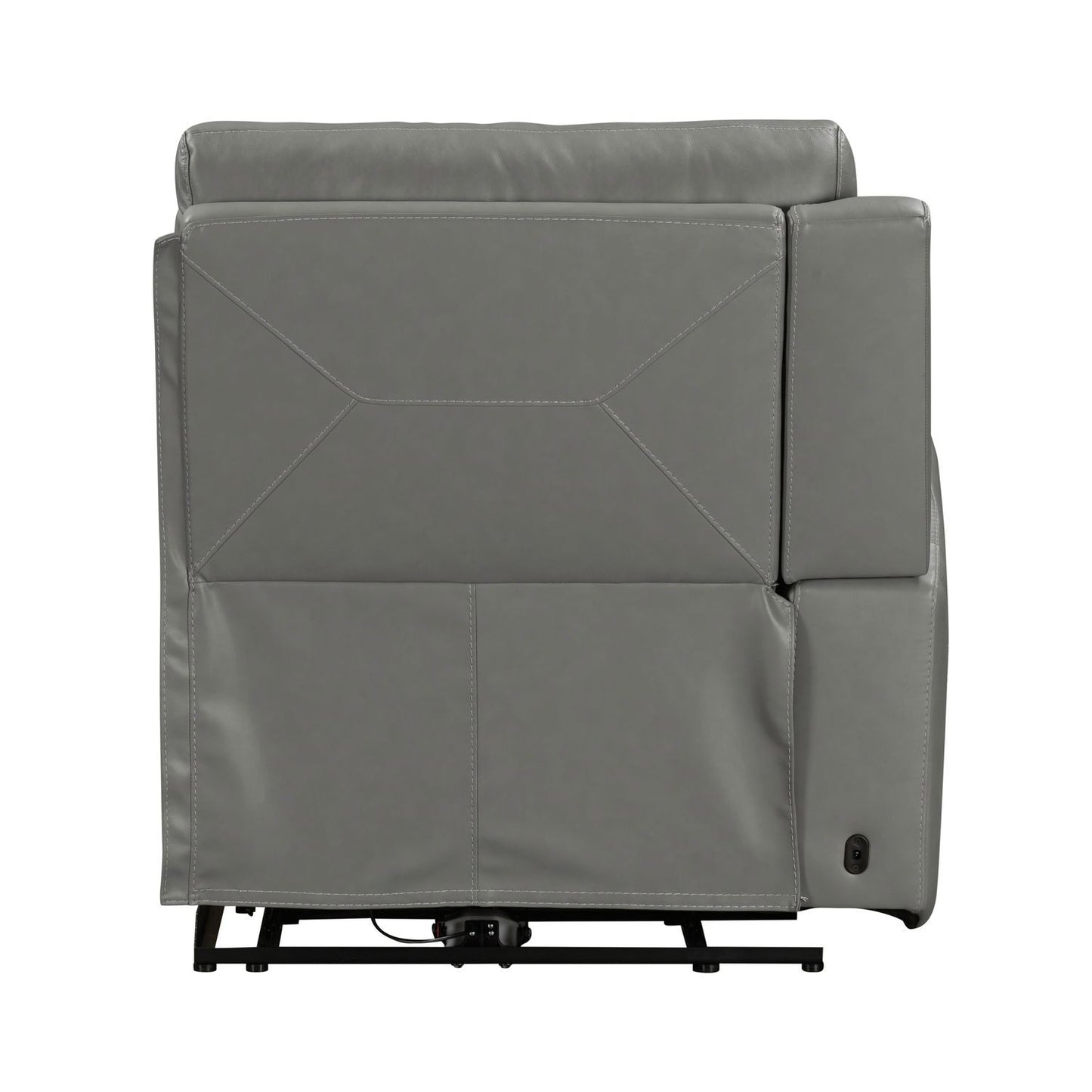 Camden - L Arm Recliner P3 & ZW - Aline Light Gray