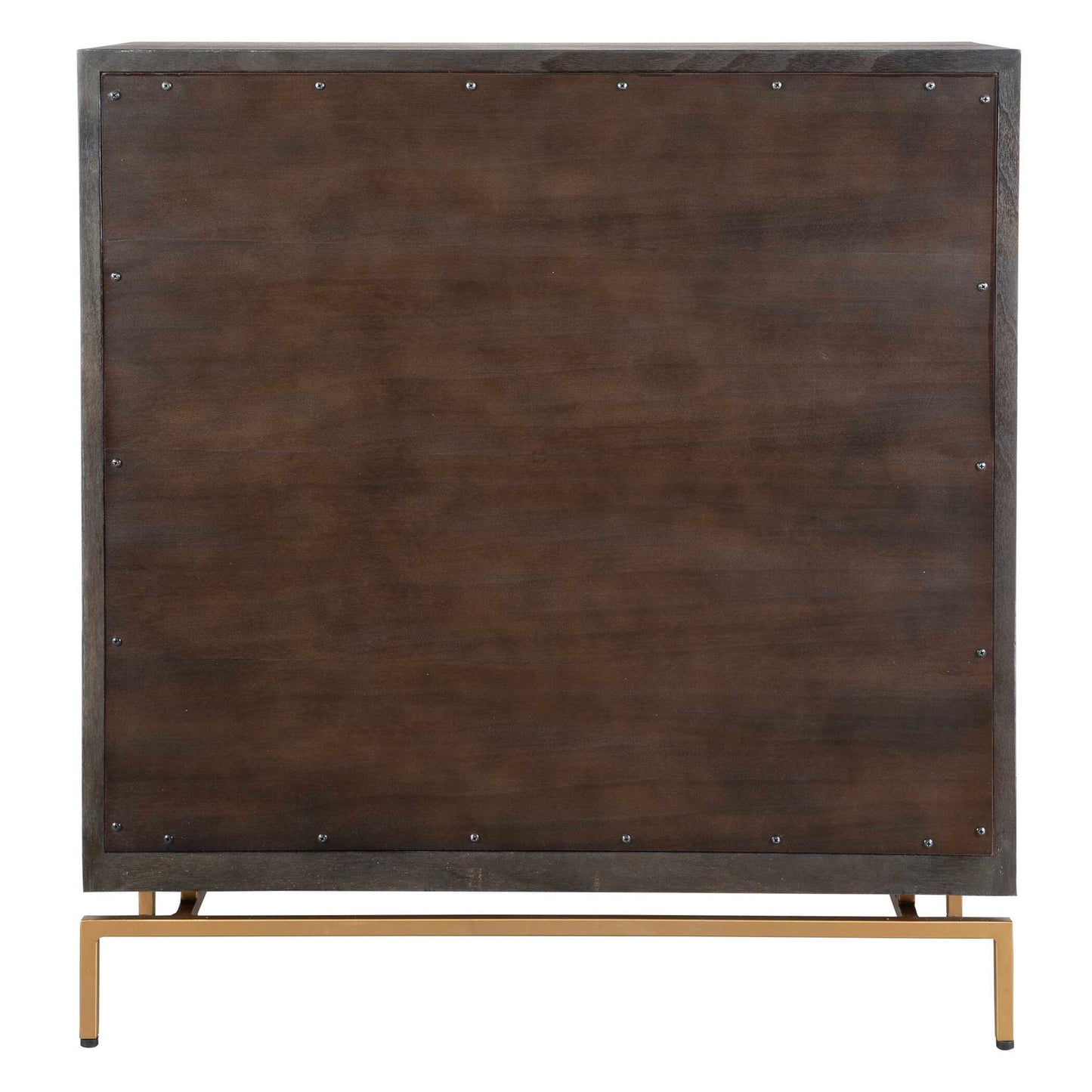 Marico - 2 Door Mindi Cabinet - Dark Brown