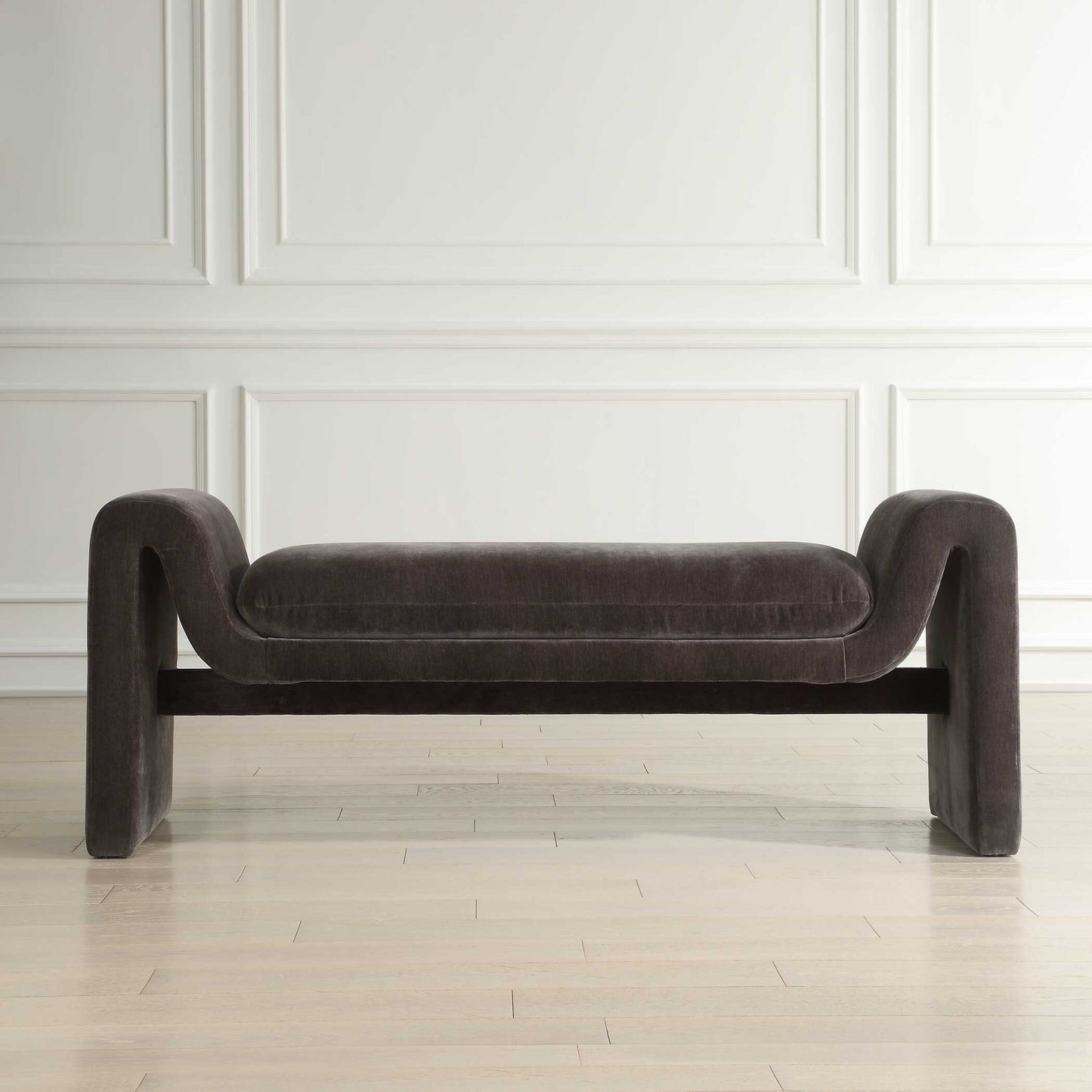 Manson - Modern Bench - Charcoal