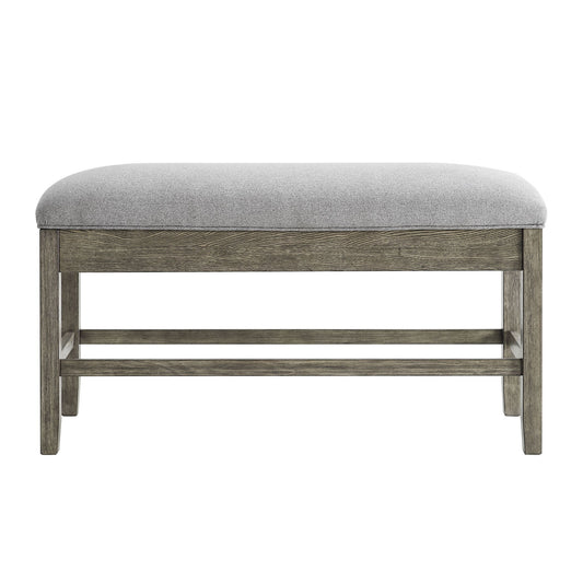 Grayson - Counter Bench - Gray / Light Brown