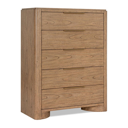 Alden - Drawer Chest (5 Drawers, Felt Lined Top Drawer, Cedar Lined Bottom Drawer) - Stonewashed