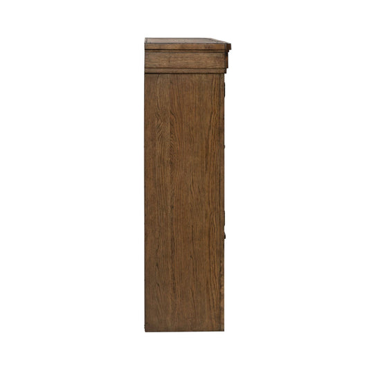Carolina Park - Credenza Hutch - Amber Brown