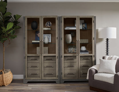 Anderson Park - China Cabinet - Moose Trail / Frontier Brown