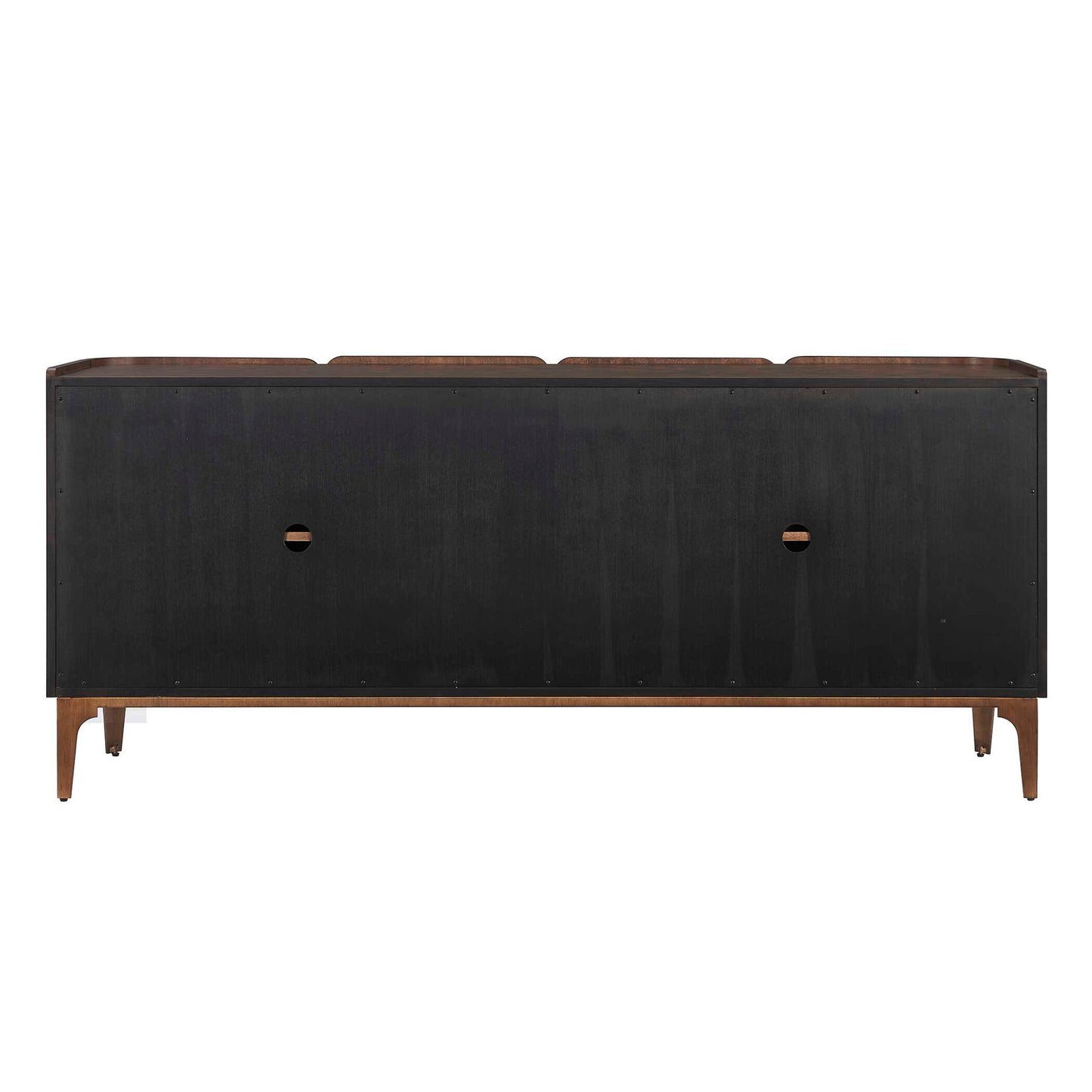 Melbourne - Mappa Burl 4 Door Cabinet - Woodtone