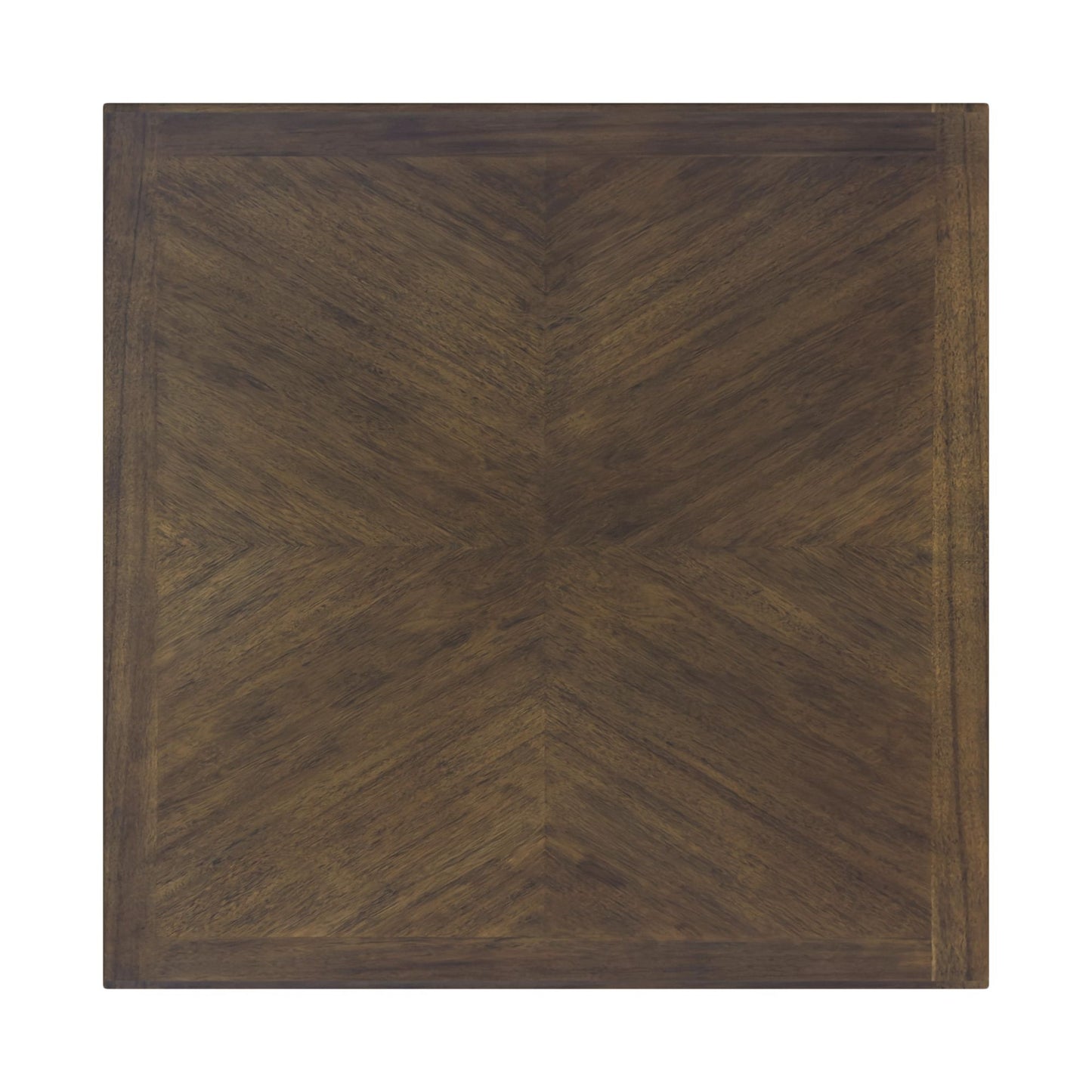 Brooks - 5 Piece Counter Set With Table And 4 Upholstery Seat & Wood Back Chairs - Medium Brown & White