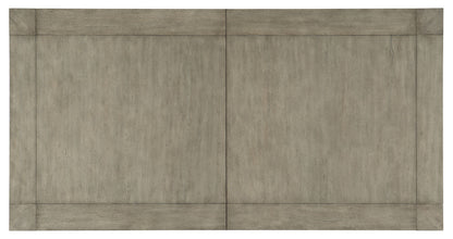 Linville Falls - North Fork Rectangle Dining Table With 1-24" Leaf - Gray