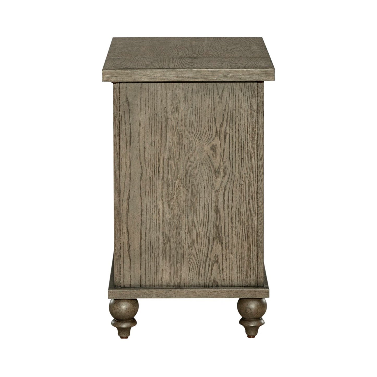 Americana Farmhouse - Chair Side Table - Dusty Taupe