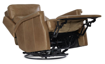 RC - Kaufman ZG Swivel Power  Recliner With  Pop-Up Headrest