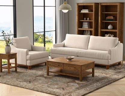 Olimpia - Armchair - Towny Brown