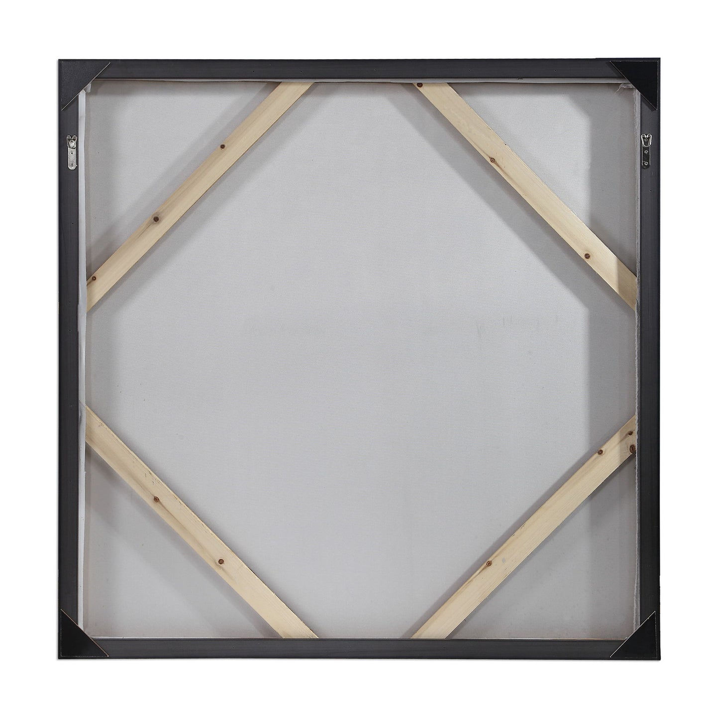 Cotton Woods - Hand Painted Canvas - Light Blue